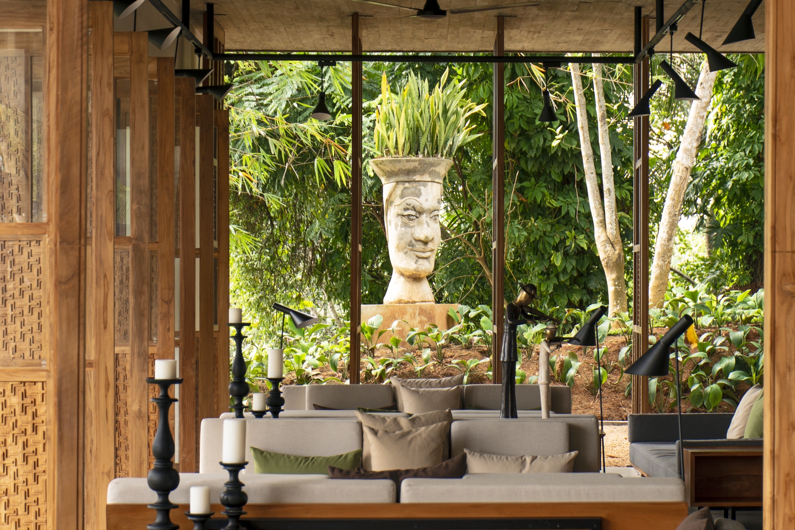Lounge at Haritha Villas Sri Lanka