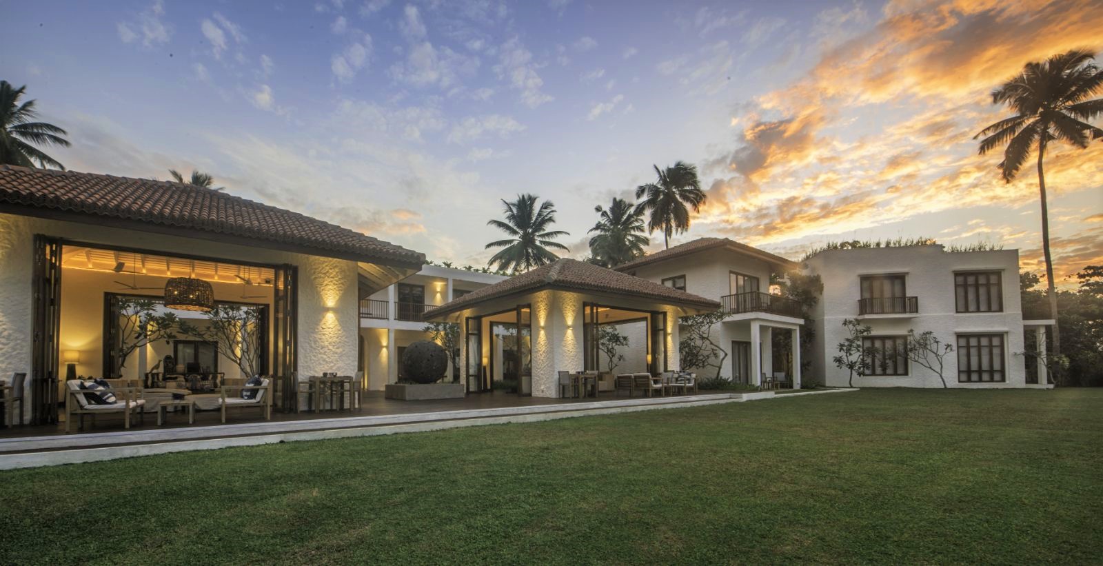 Exterior of Kumu Beach on the south coast of Sri Lanka