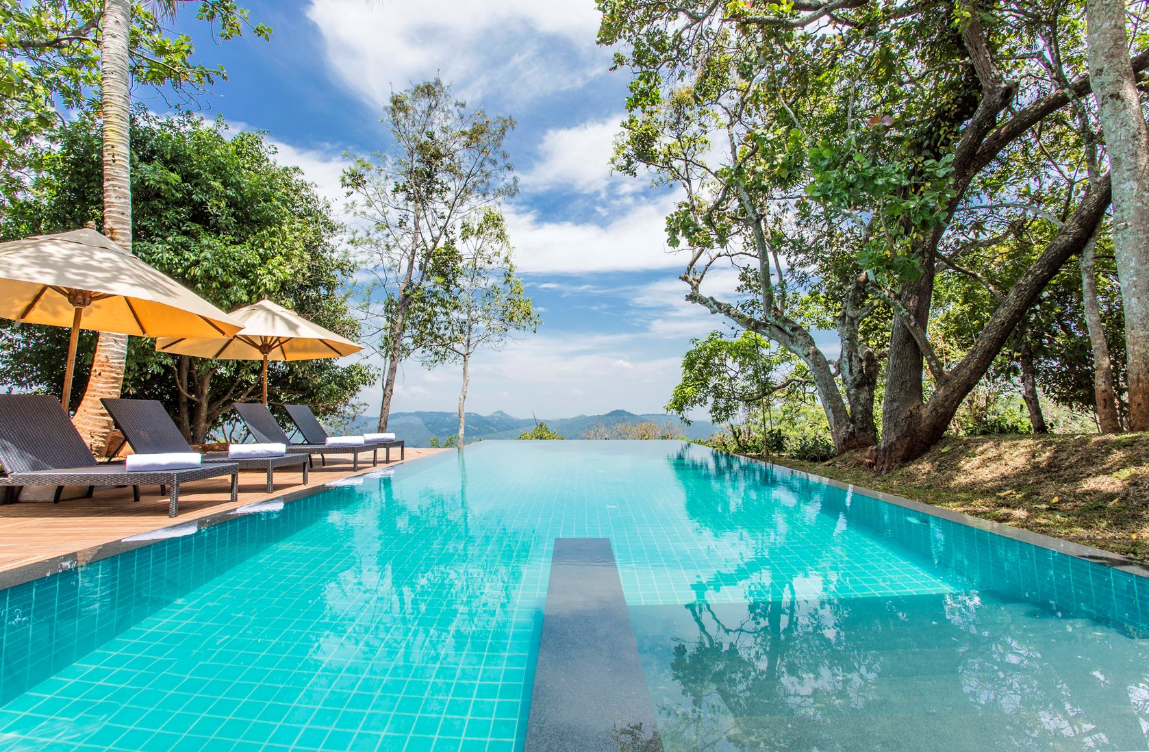 swimming pool of mounbatten bungalow, Sri Lanka
