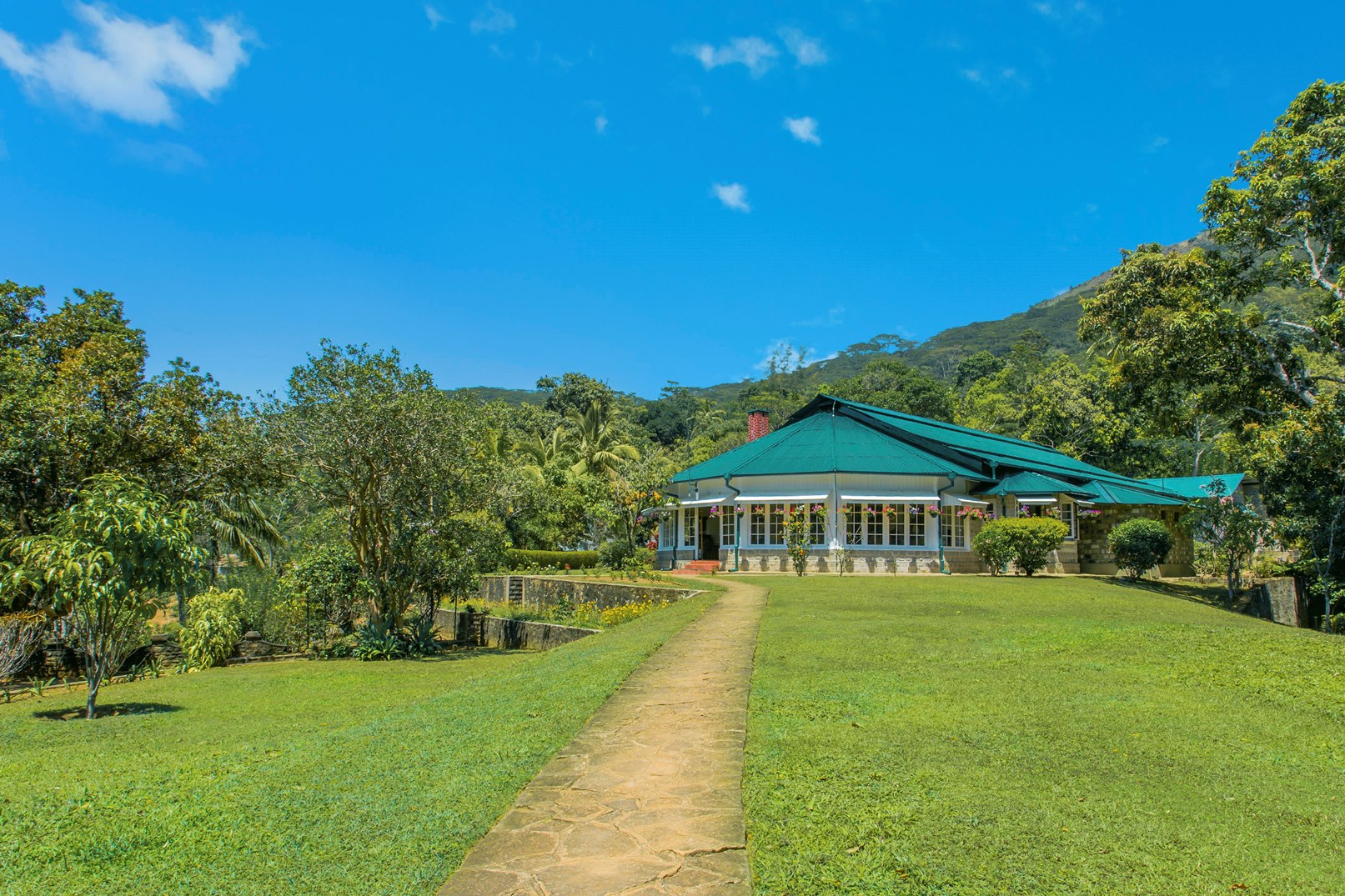 exterior o mounbatten bungalow, Sri Lanka