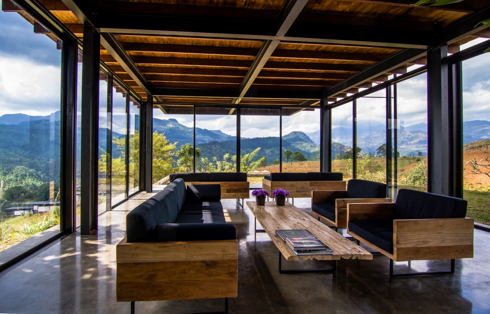 Panoramic lounge at Santani Wellness Resort Sri Lanka