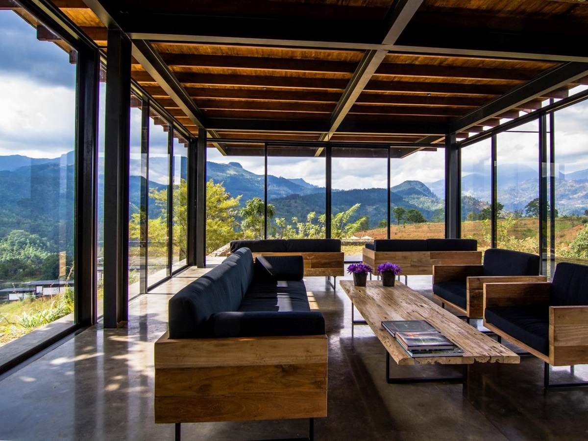 Panoramic lounge at Santani Wellness Resort Sri Lanka