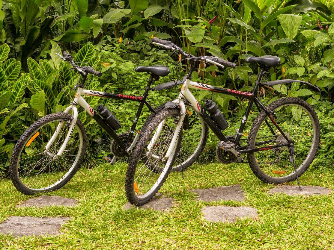 Bicycles at The kandy house in Sri Lanka
