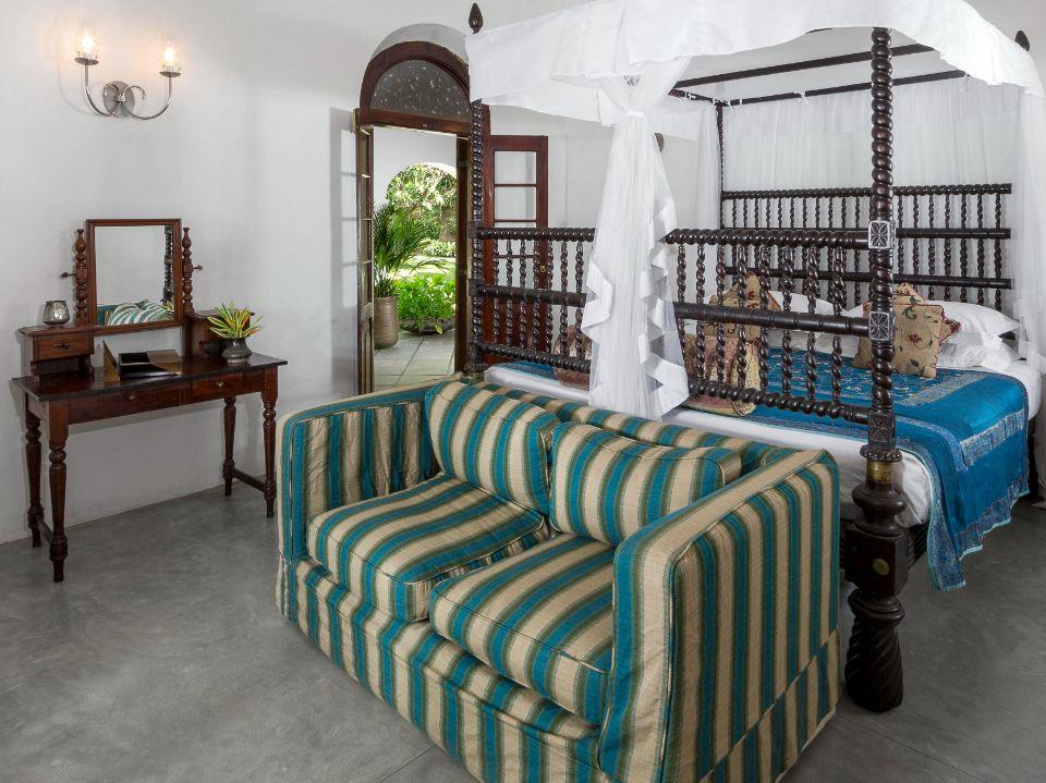 The Peacock Royal suite at The kandy house in Sri Lanka