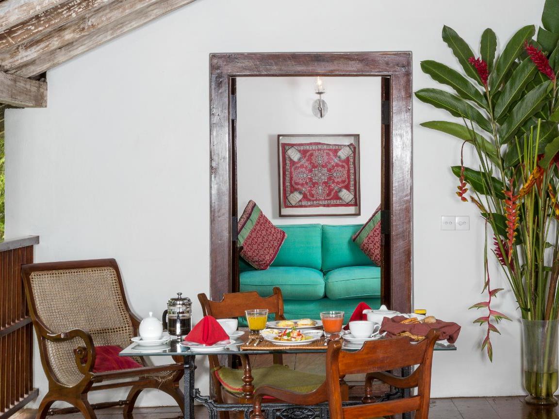 Indian Admiral guest suite at The kandy house in Sri Lanka