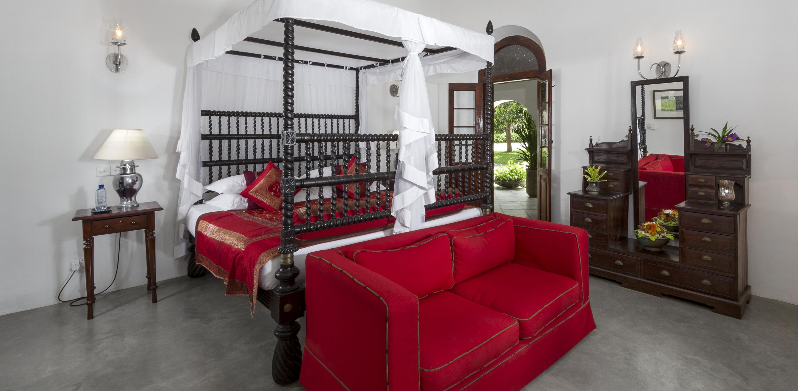bedroom in the kandy house, Sri Lanka