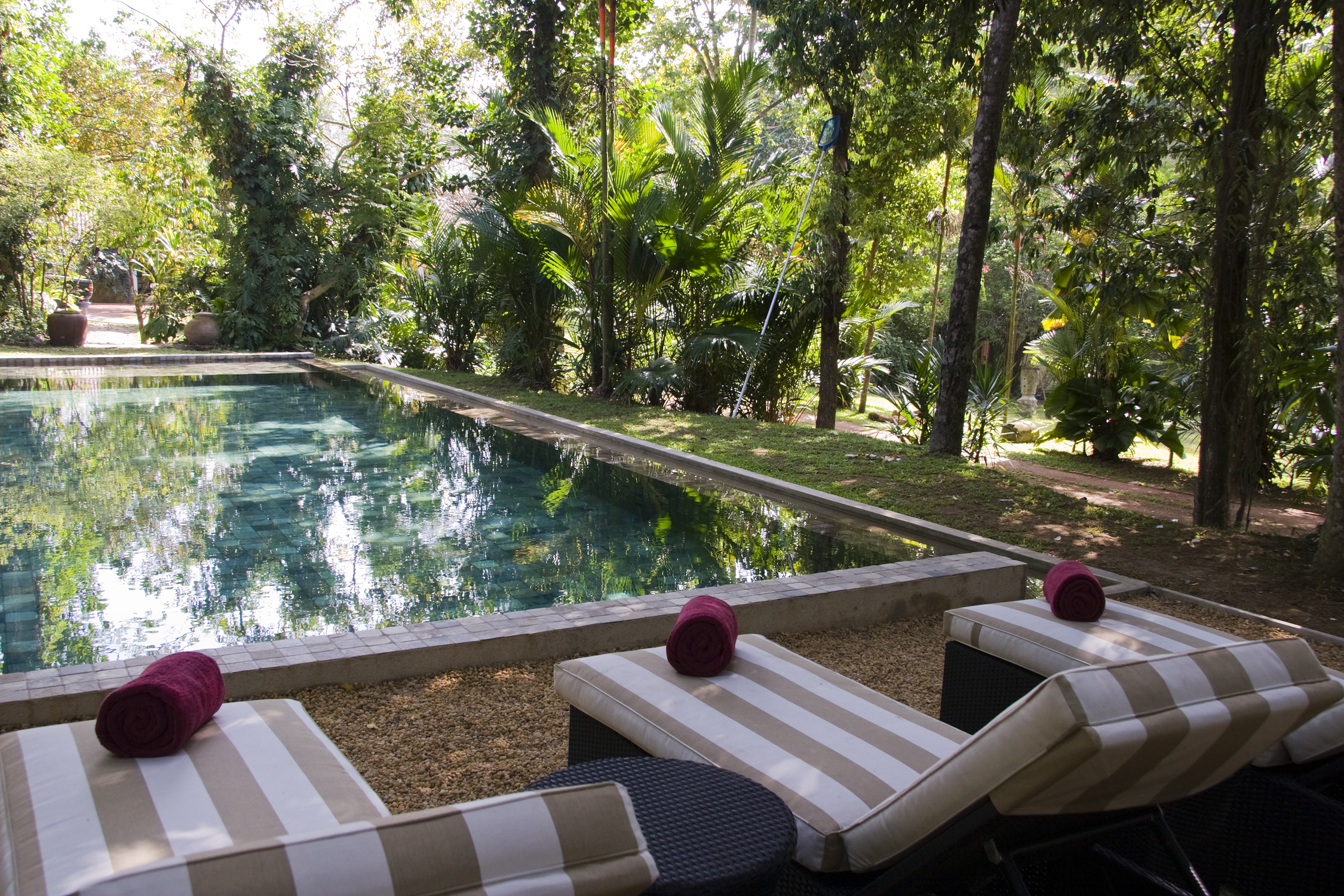 swimming pool of the wallawwa, Sri Lanka