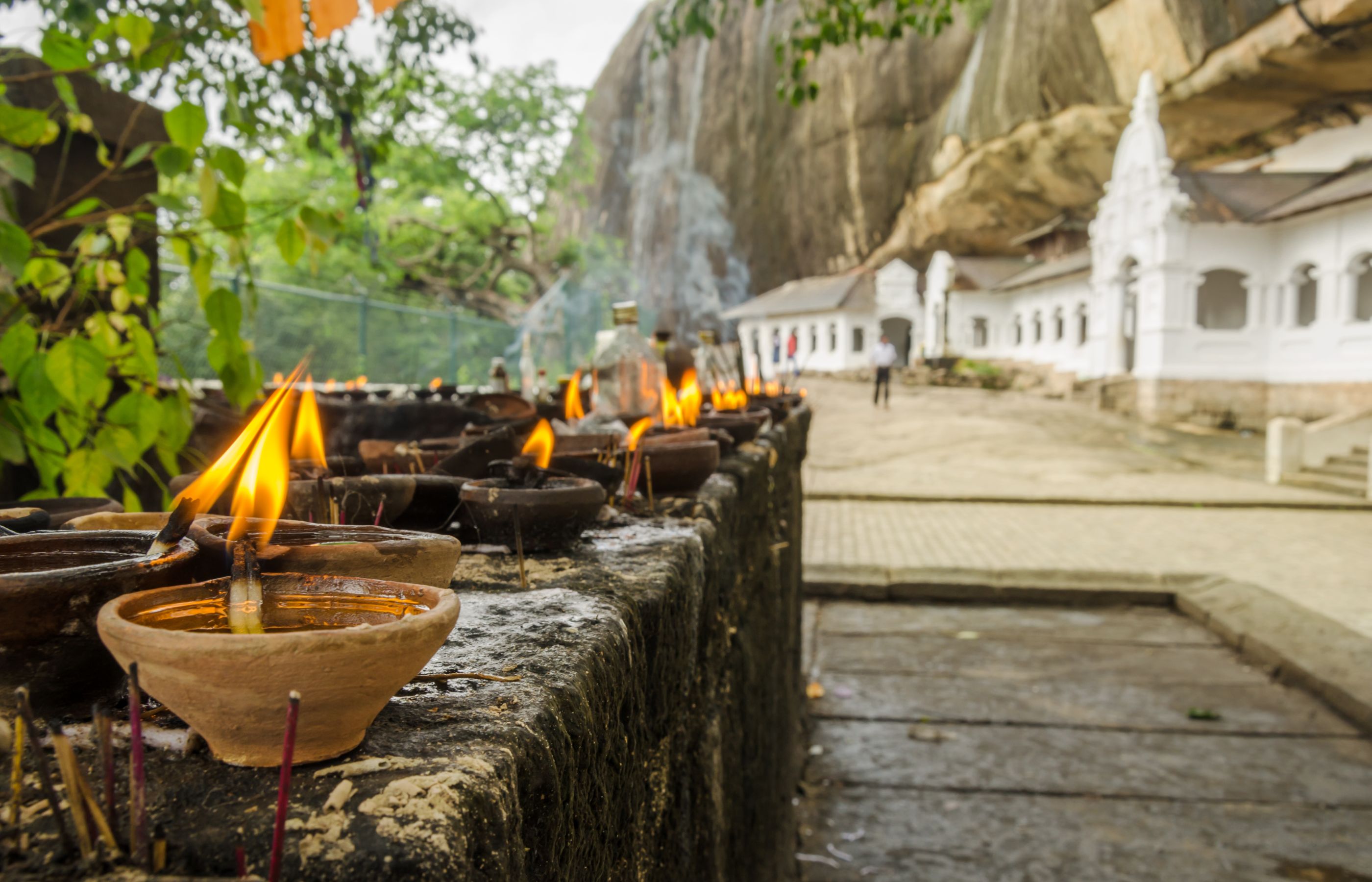 Dambulla caves, Sri Lanka