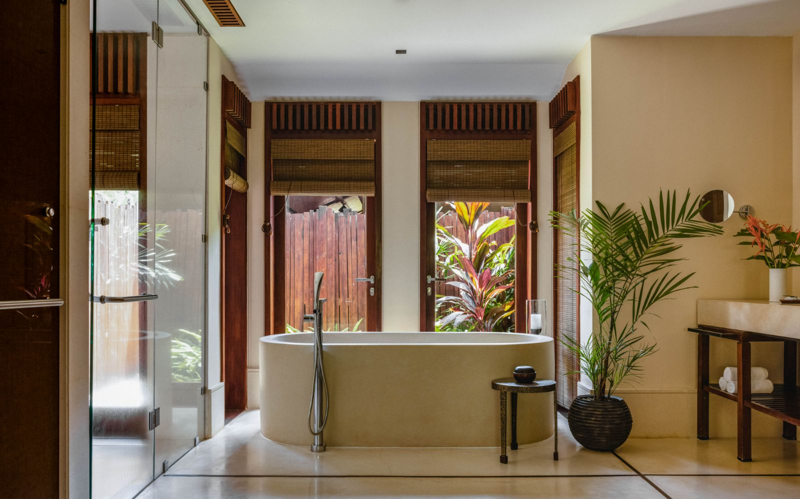 Classic suite bathroom at ANI Sri Lanka on Sri Lanka's south coast