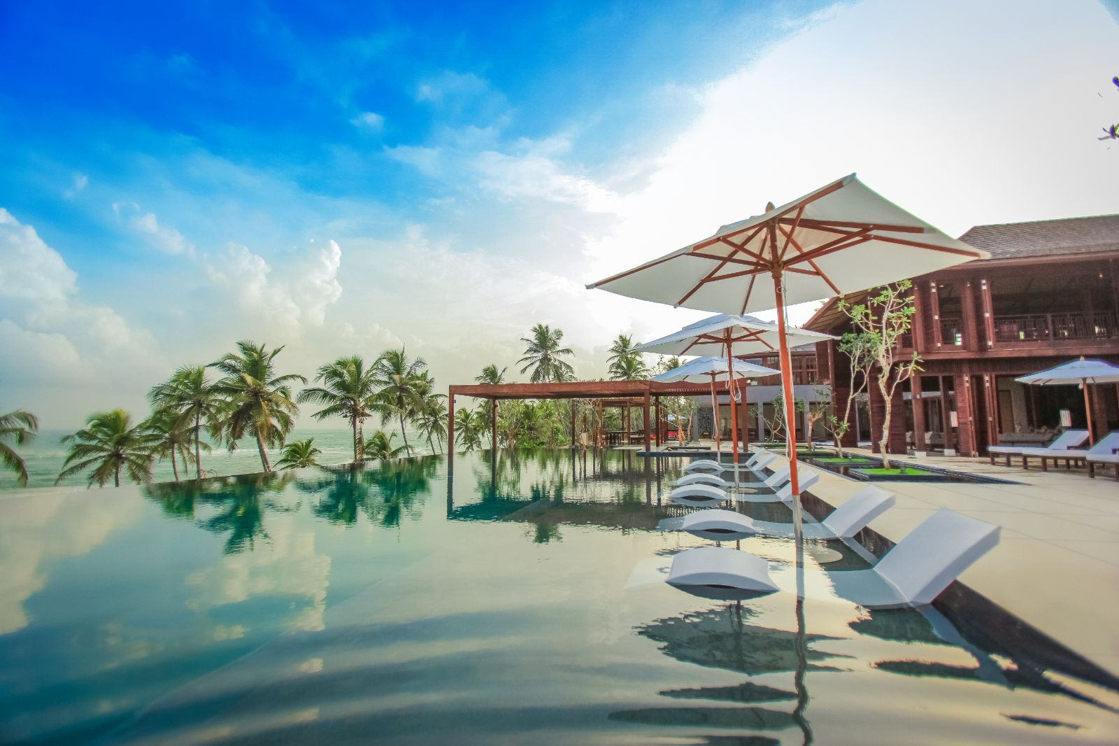 Swimming pool at ANI Sri Lanka on Sri Lanka's south coast