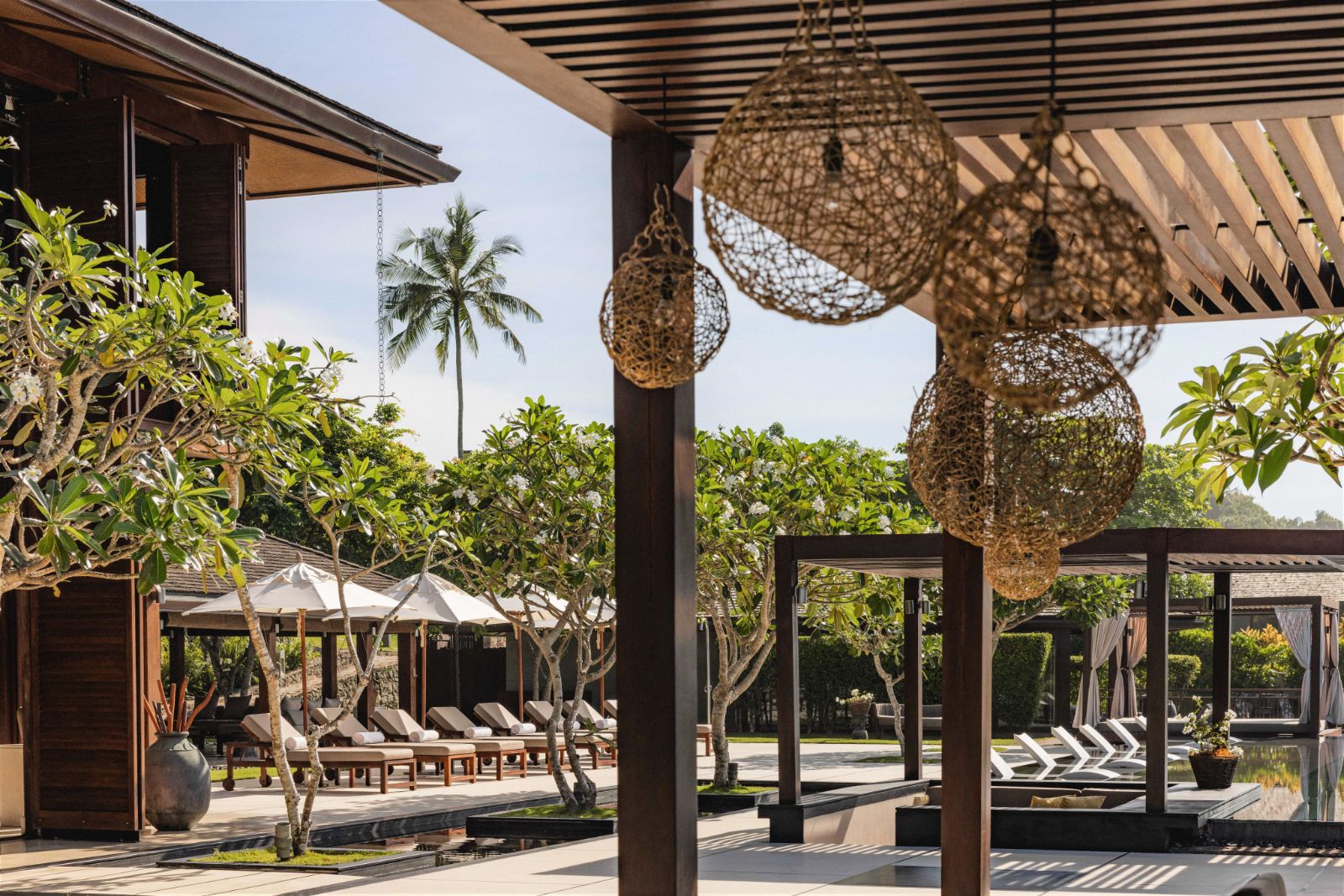 Villa Monara poolside at ANI Sri Lanka on Sri Lanka's south coast