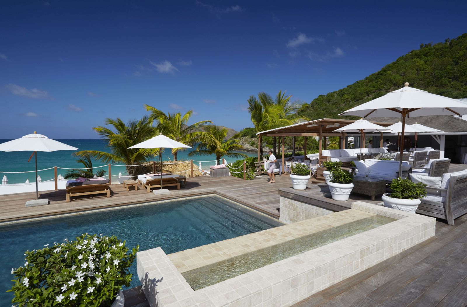 Cheval Blanc's St. Barts Hotel Has Private Pools, a Tranquil Garden Spa,  and Some of the Best Beach Views in the Caribbean