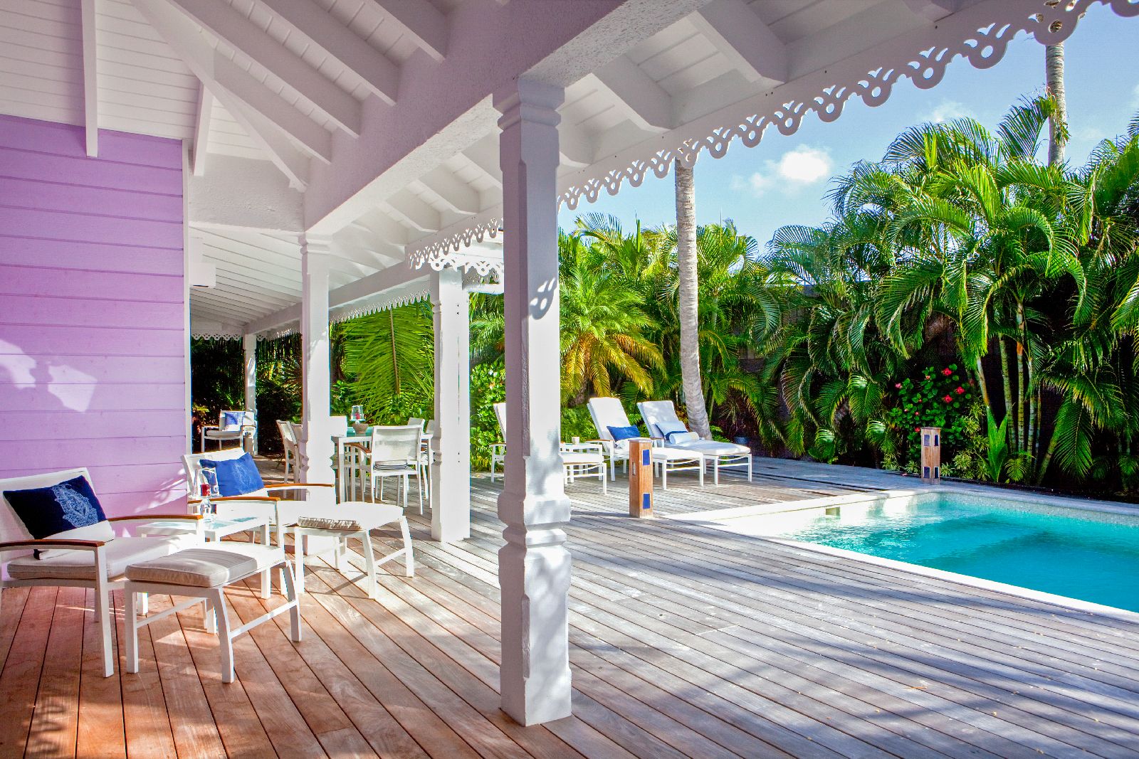 Hibiscus Suite with pool at Rosewood Le Guanahani St Barths