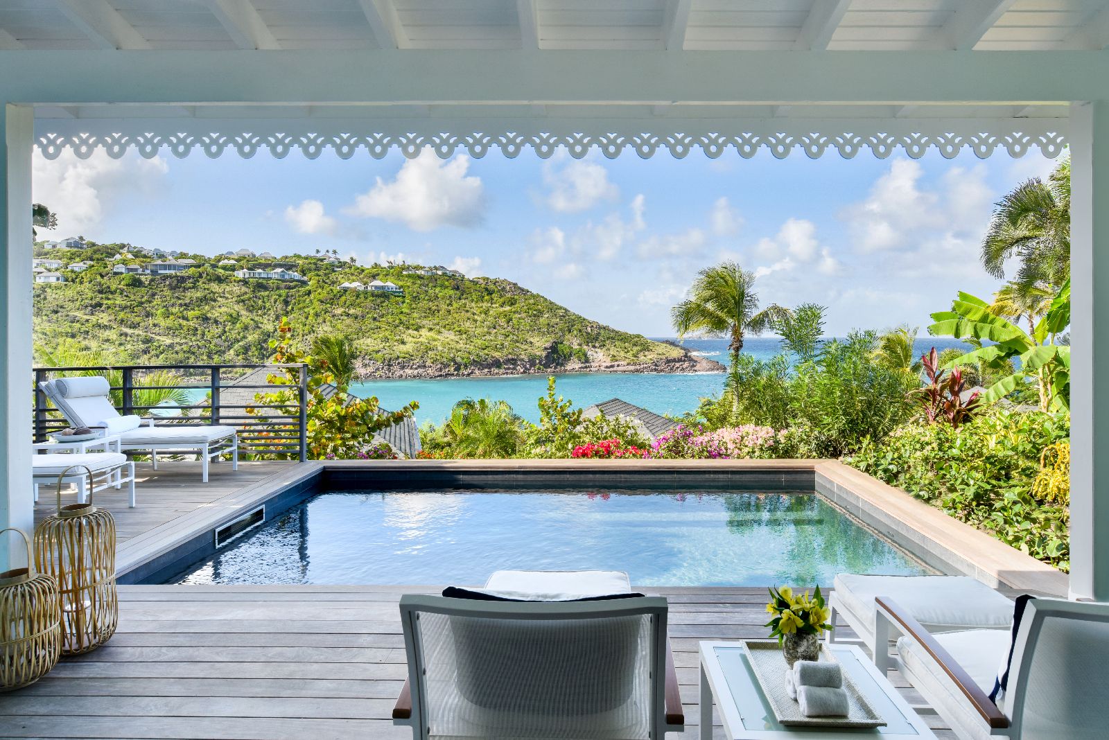 Ocean Bay Pool Room at Rosewood Le Guanahani St Barths