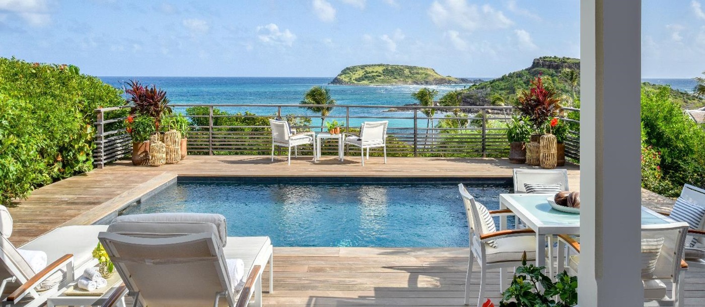 Ocean Pool Suite at Rosewood Le Guanahani St Barths