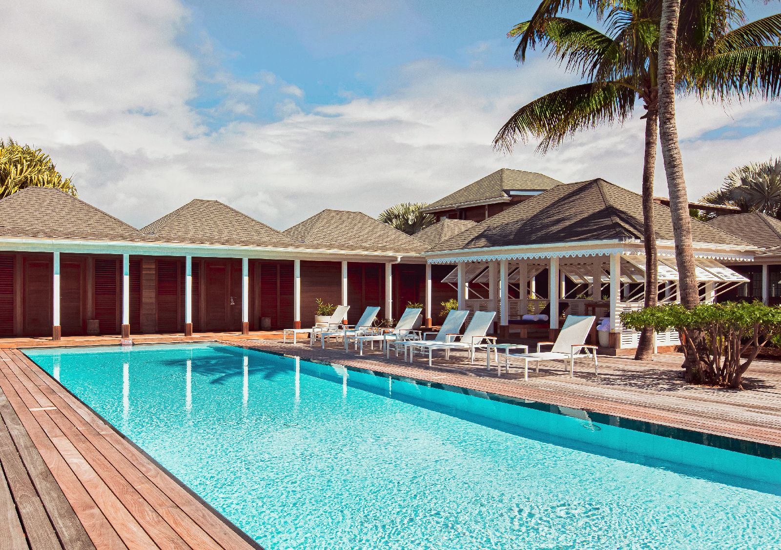 Pool and spa at Rosewood Le Guanahani St Barths