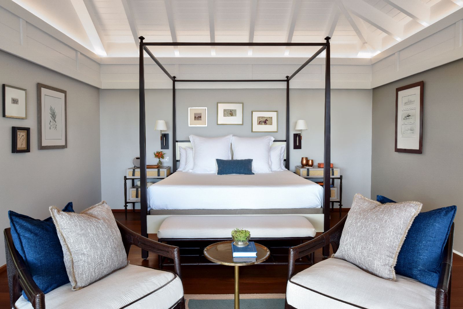 Suite interiors at Rosewood Le Guanahani St Barths