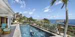 A private pool on a bedroom terrace at  Villa Marie in St Barths