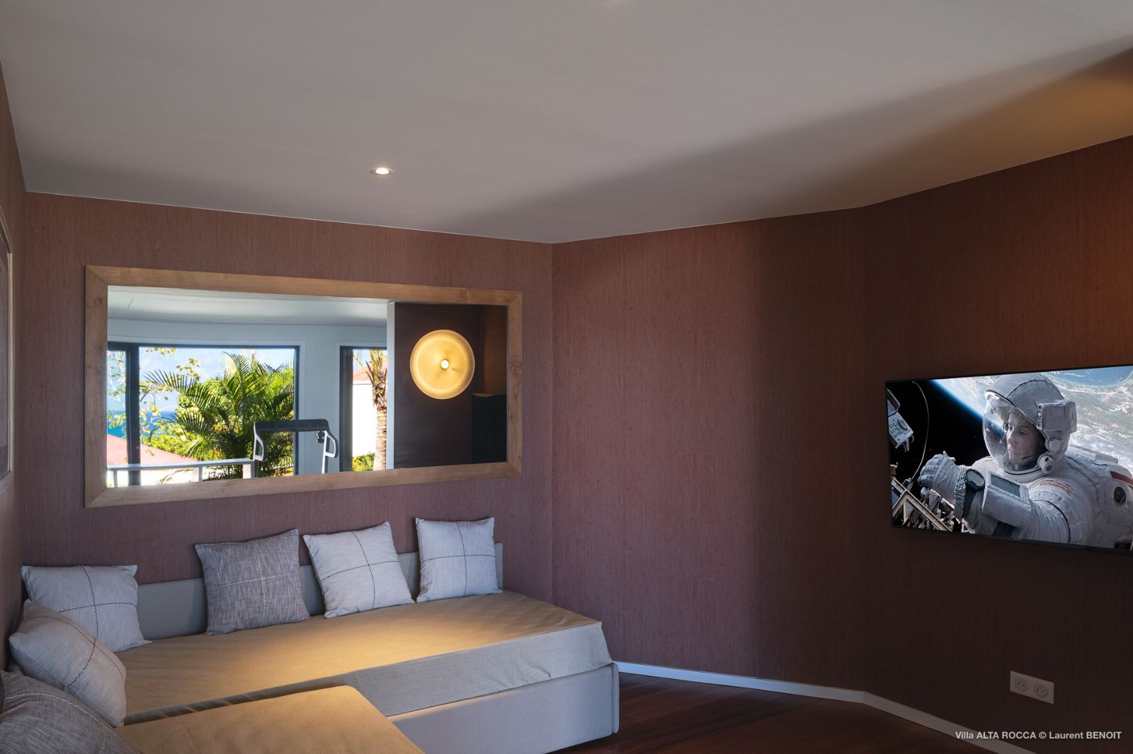 media suite with sofa