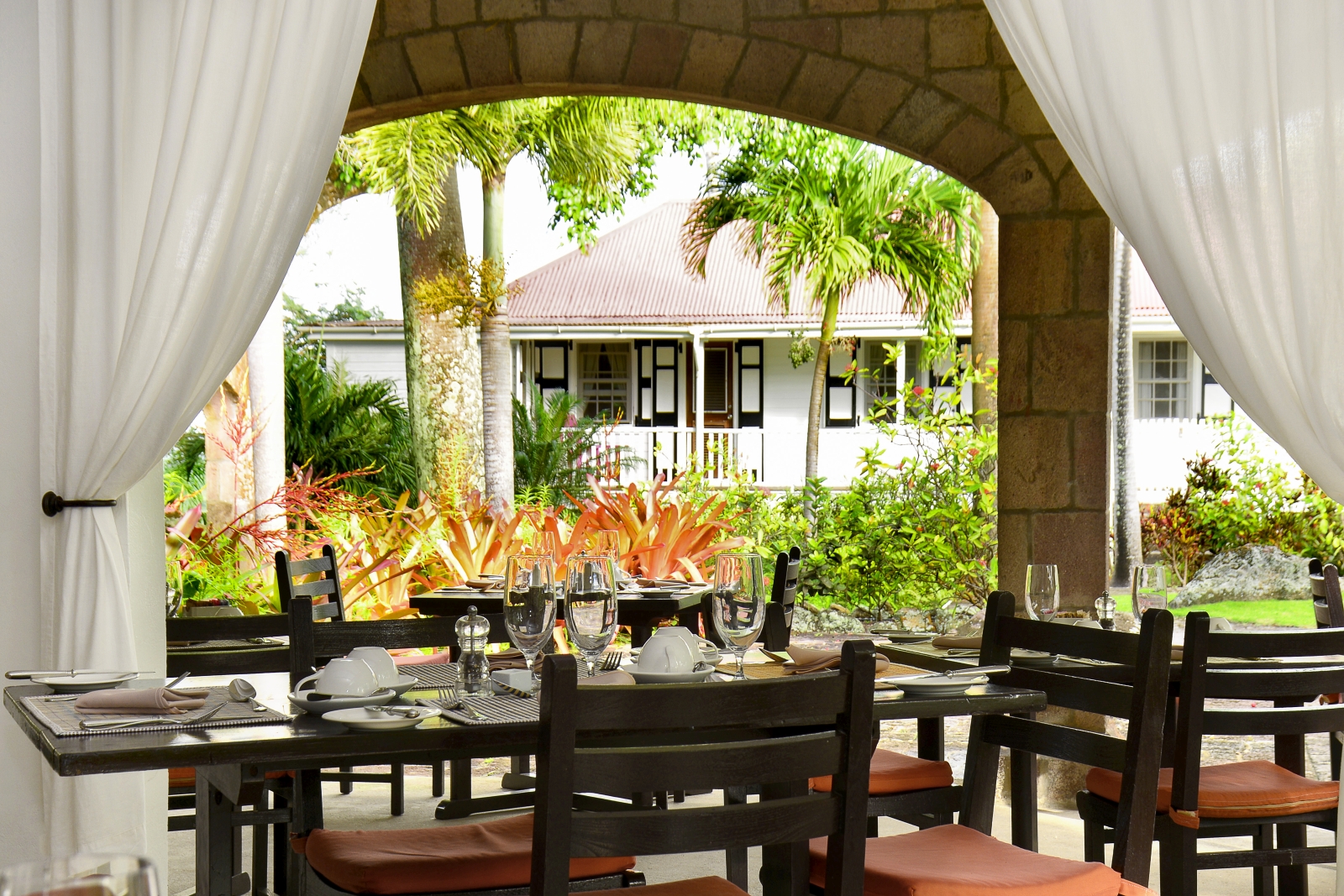 Breakfast at Montpelier Nevis