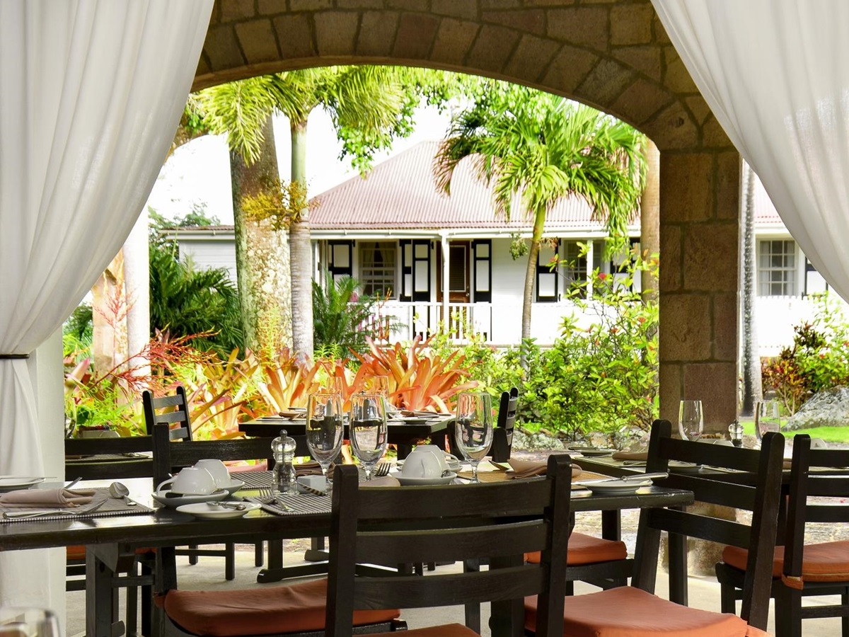 Breakfast at Montpelier Nevis