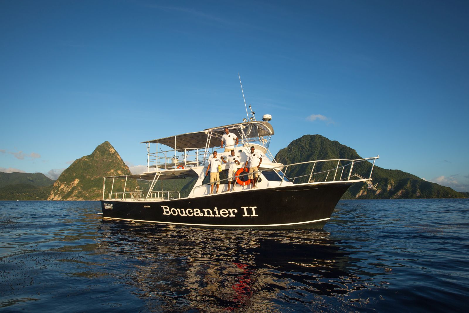 Boat trip from at Boucan Hotel Chocolat