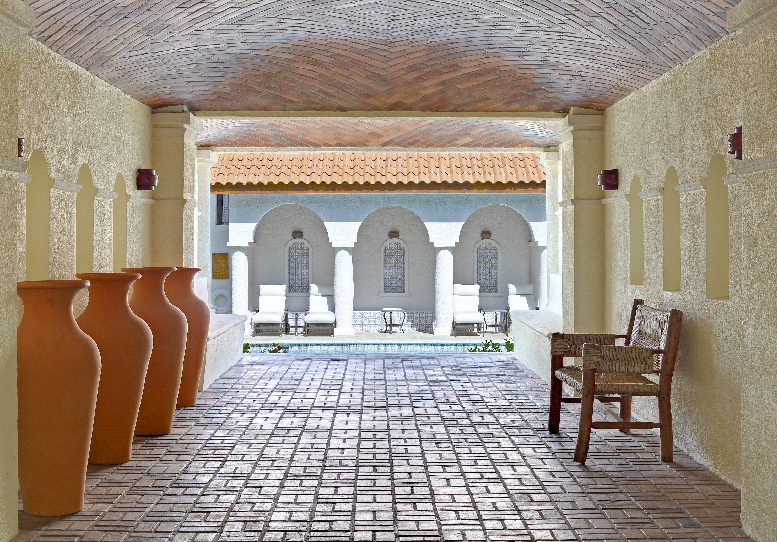 The spanish corridor at Cap Maison, St. Lucia