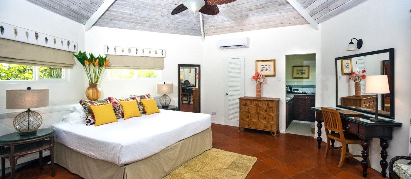 interior of a superior cottage of East Winds, St Lucia