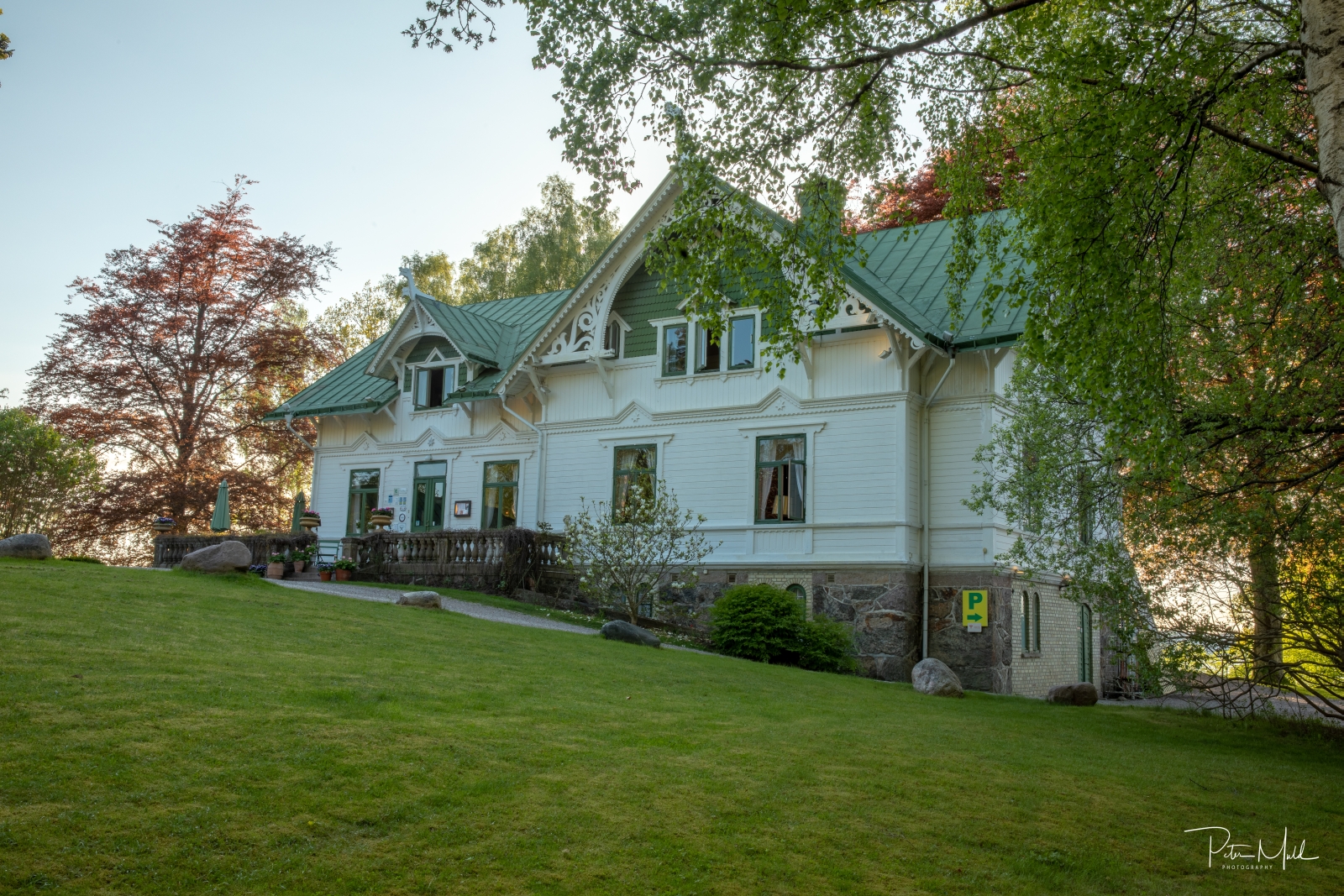 Exterior view of Villa Sjotorp in Sweden