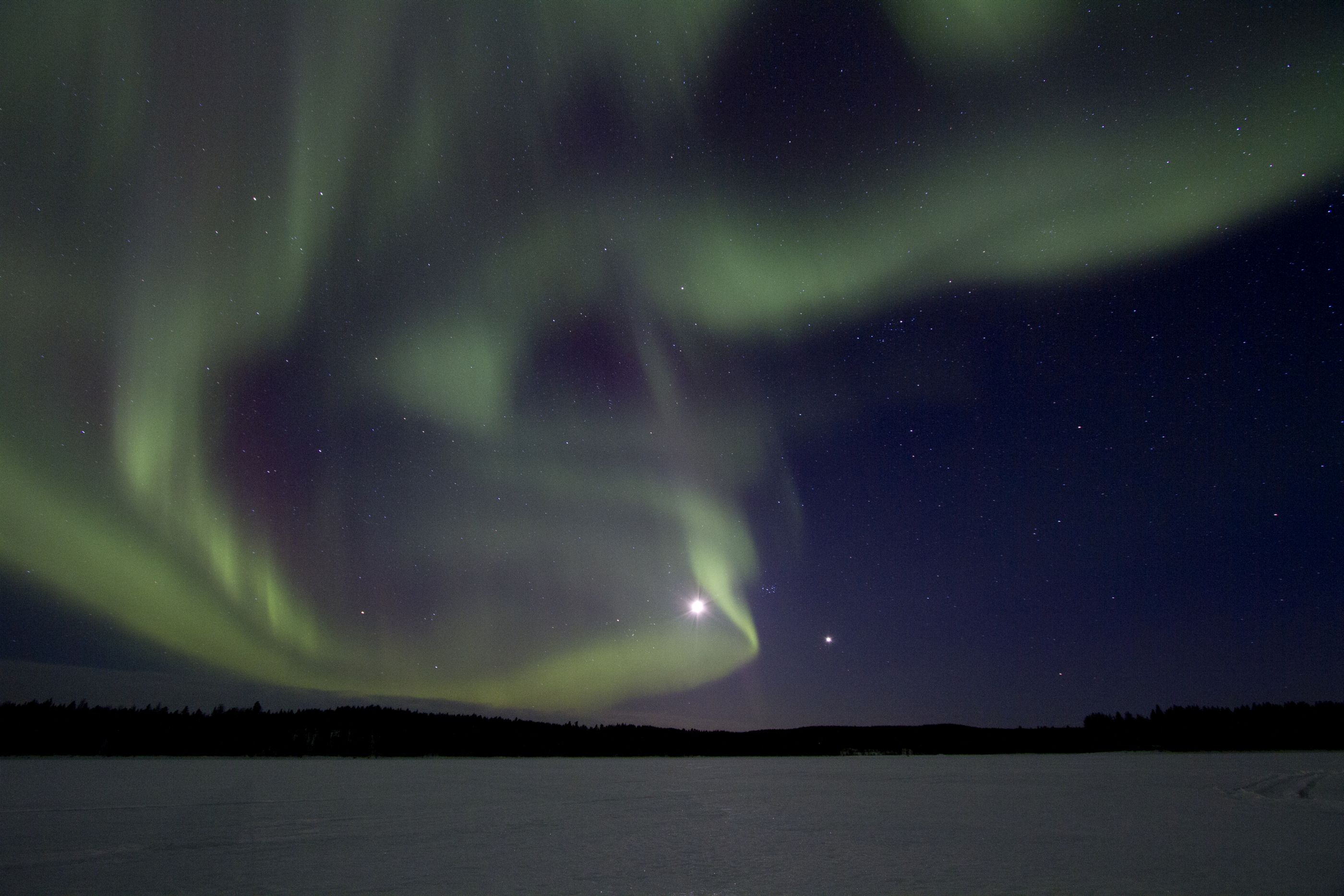 Aurora safari camp in Sweden
