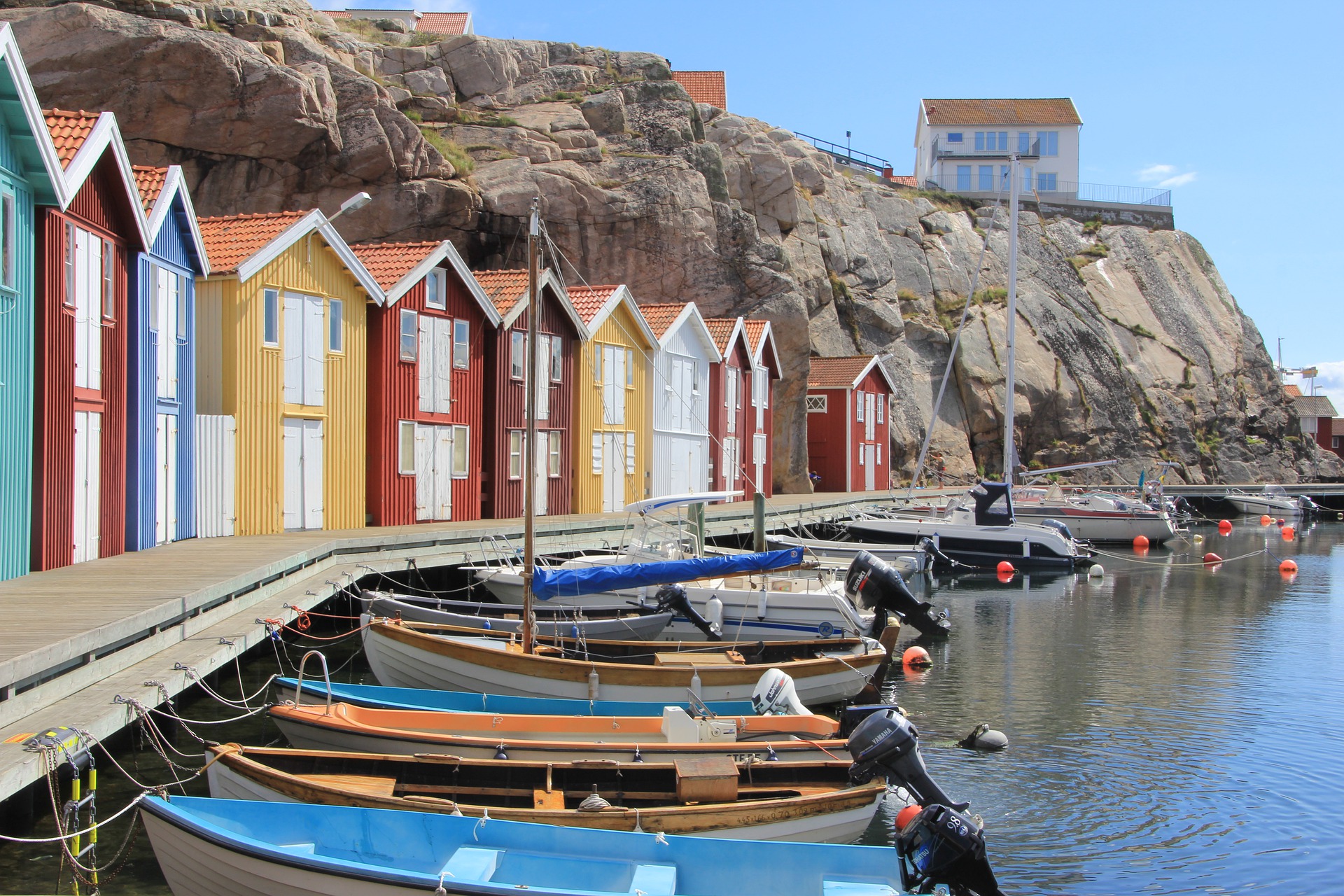 Smogen Sweden boats