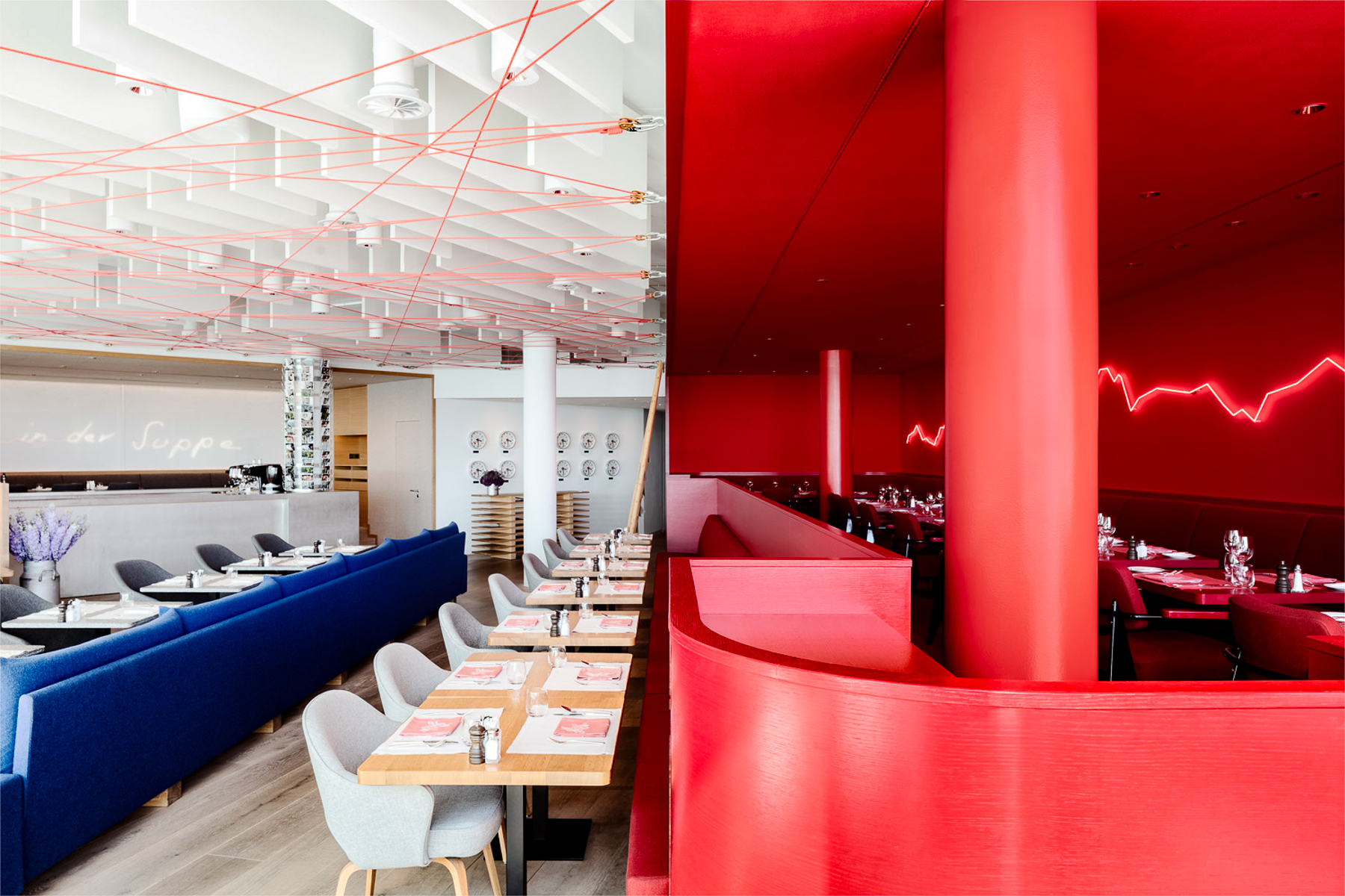 Saltz Restaurant at the Dolder Grand luxury hotel in Zurich