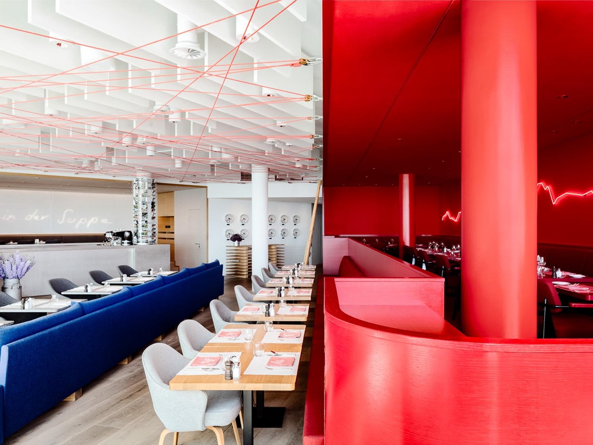 Saltz Restaurant at the Dolder Grand luxury hotel in Zurich