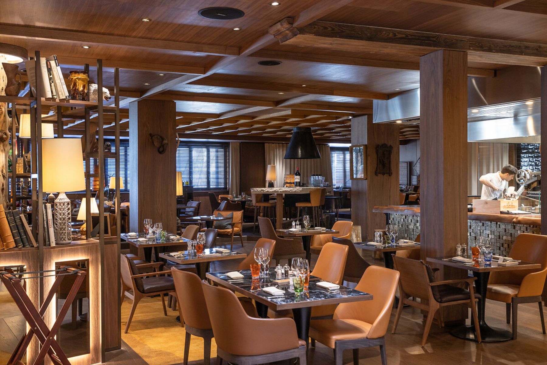 Restaurant at Hotel Schweizerhof in Zermatt