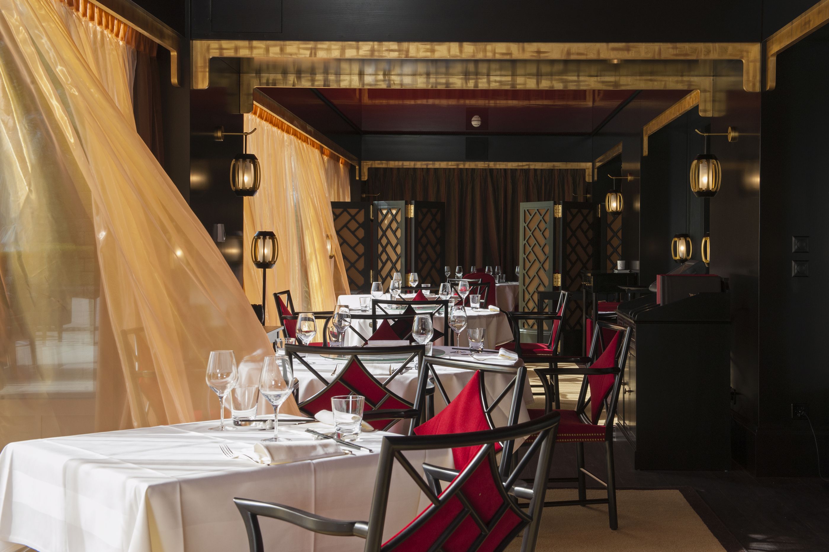 Restaurant of La Reserve Geneva, Switzerland
