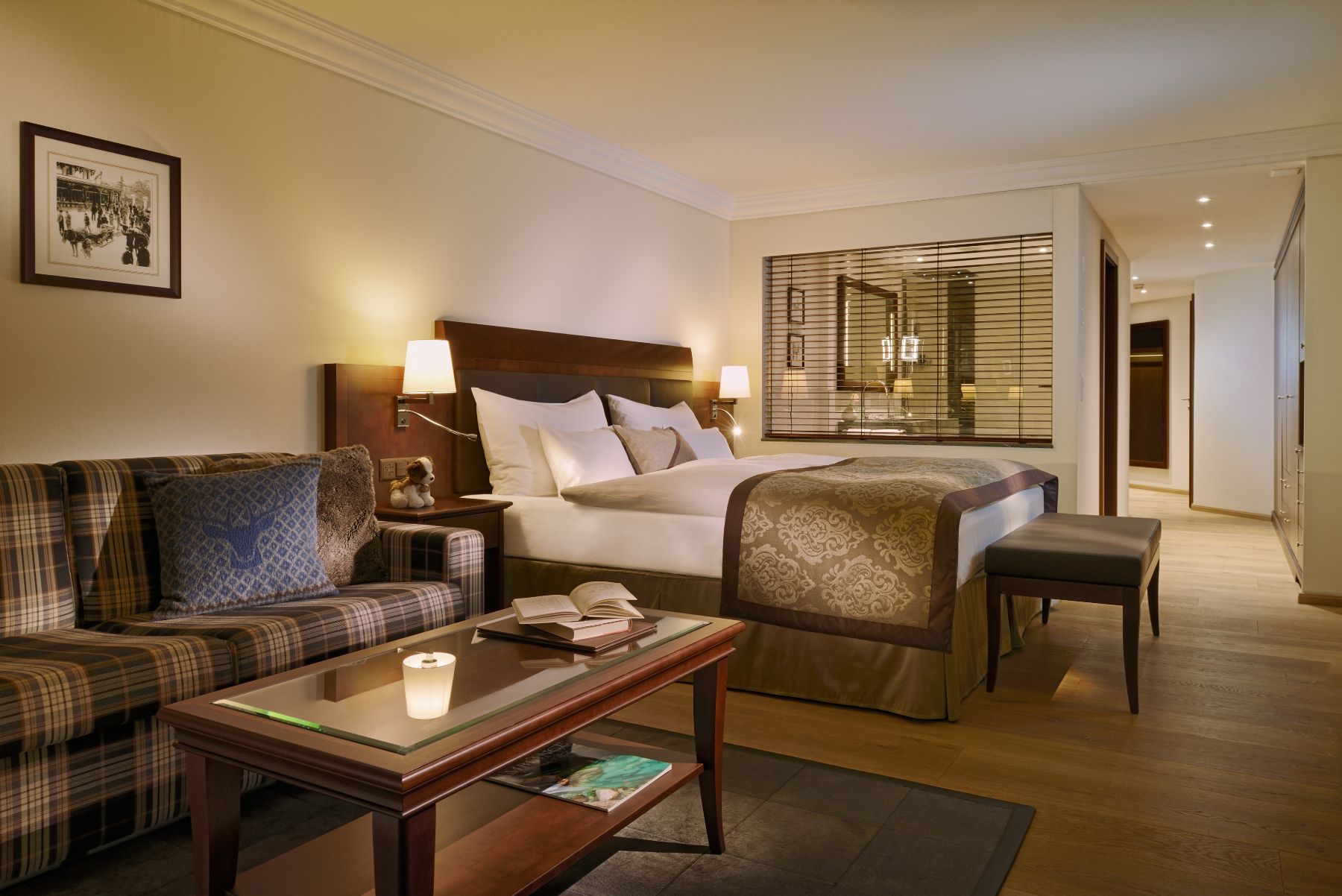 Classic suite at Mont Cervin Palace in Zermatt