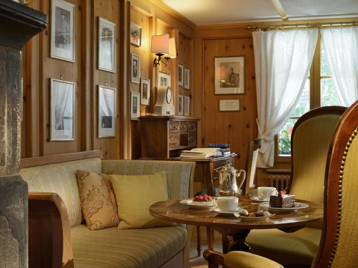 Salon at Monte Rosa in Zermatt