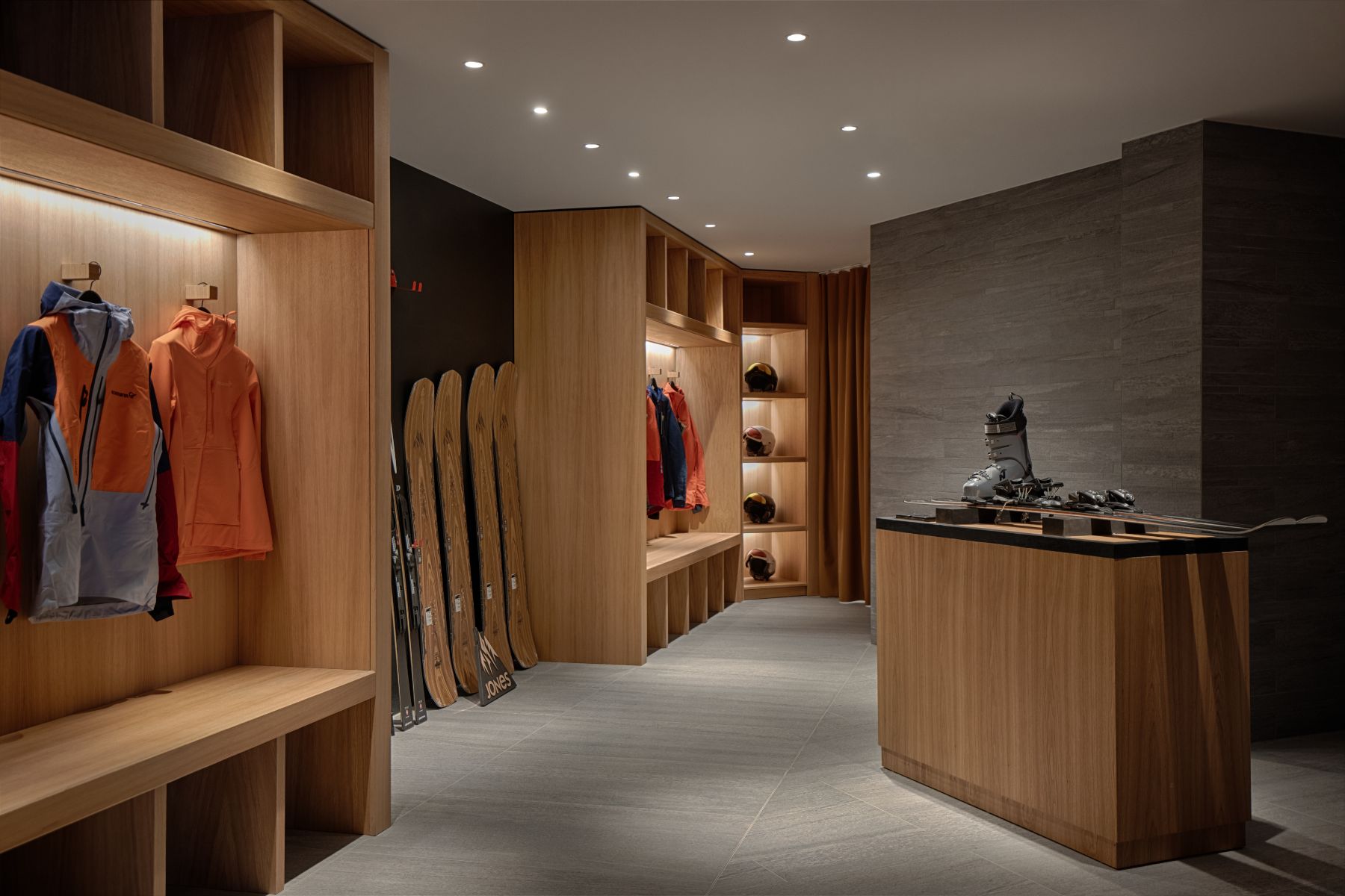 Alpine shop at Six Senses Crans Montana