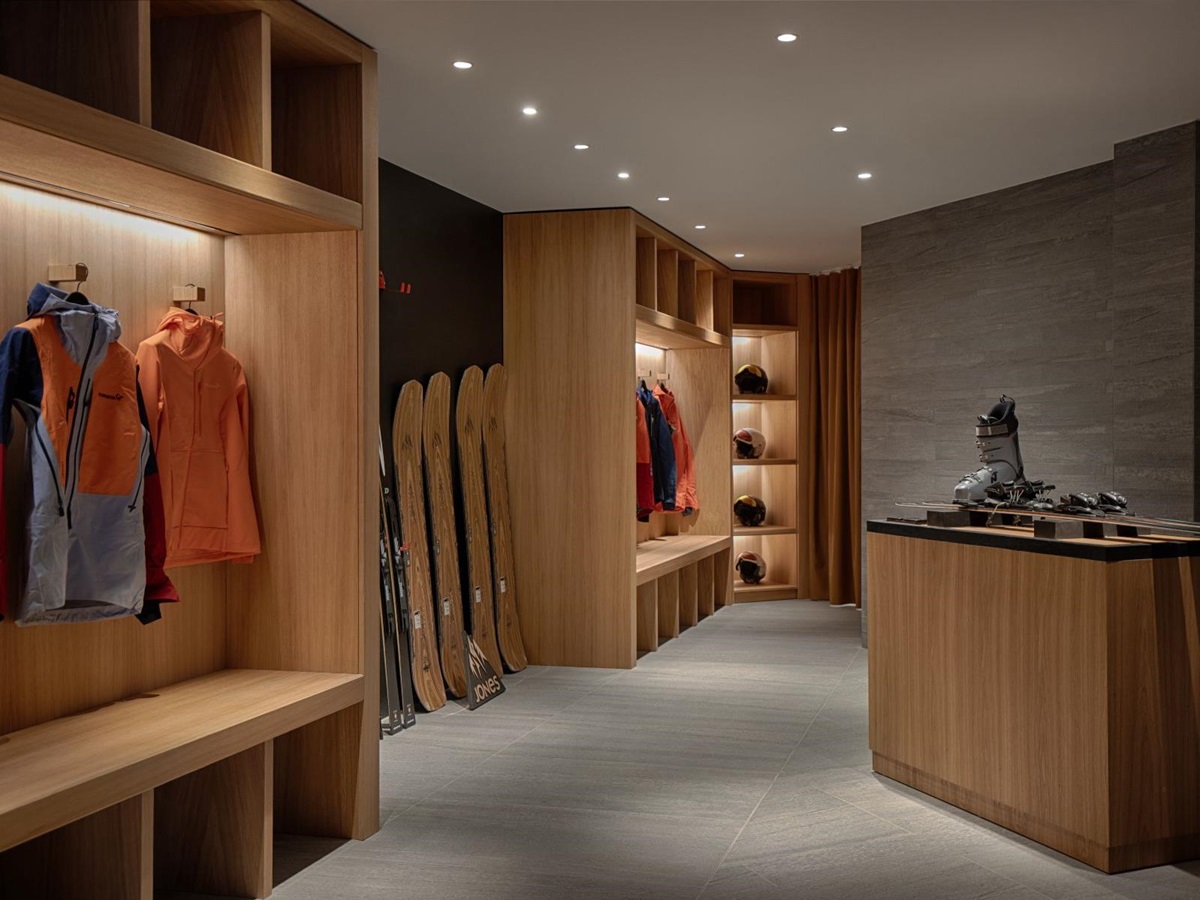 Alpine shop at Six Senses Crans Montana