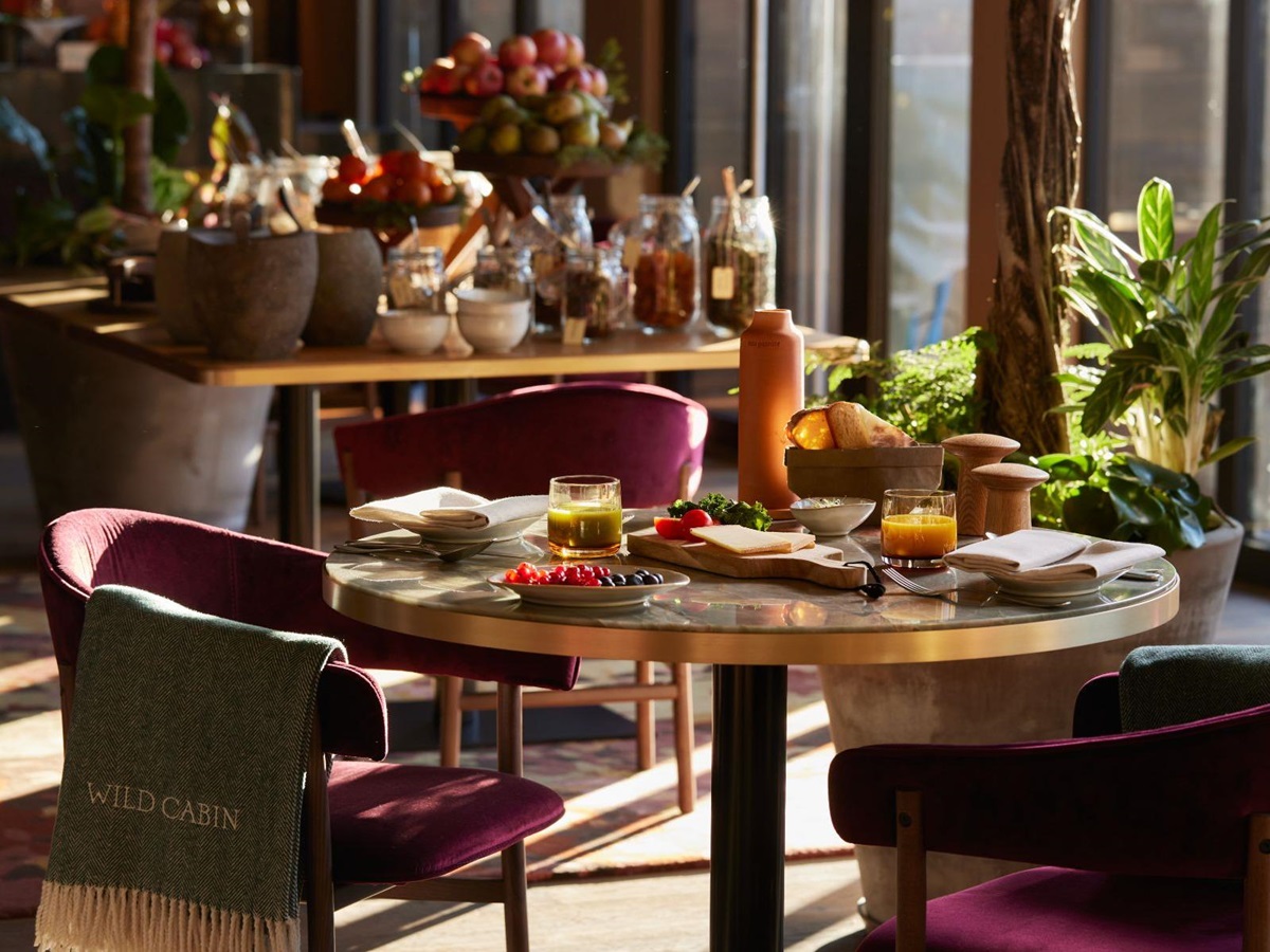 Breakfast served at Six Senses Crans Montana