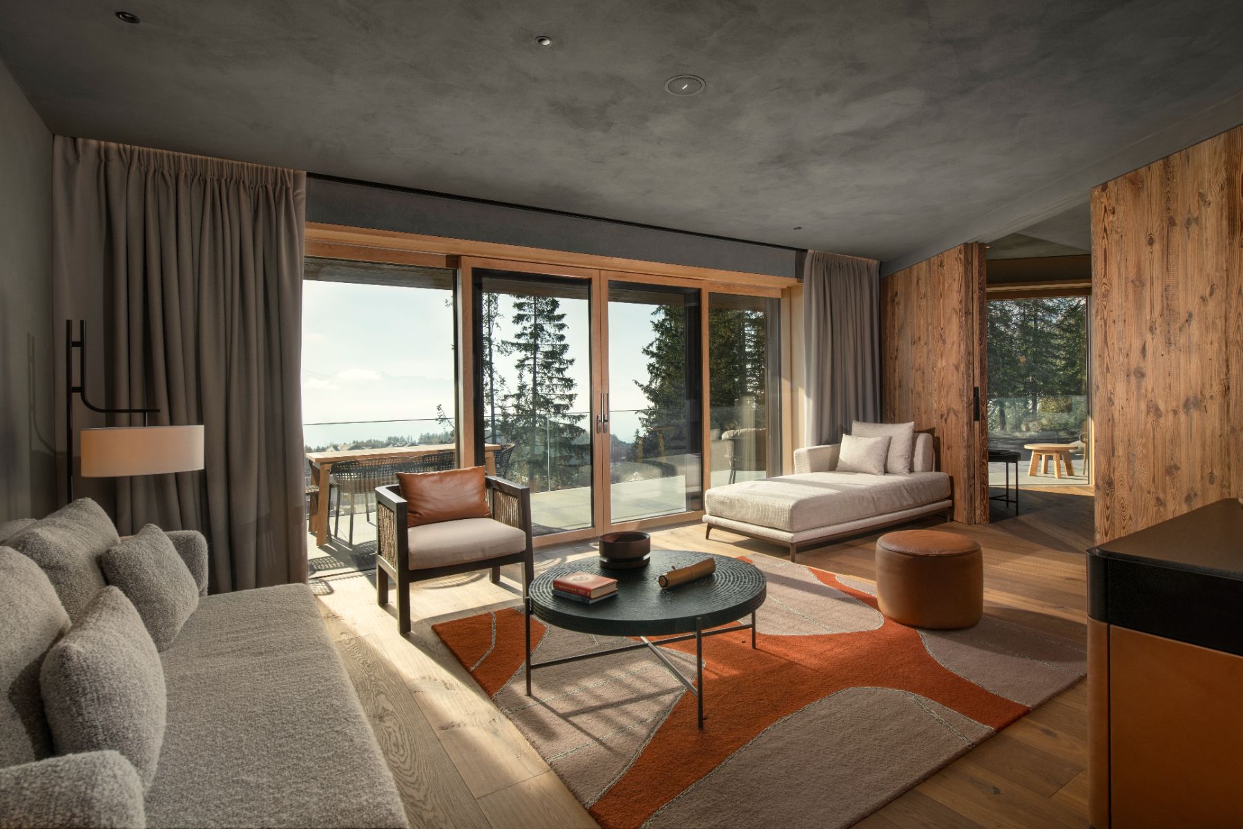 Lounge at Six Senses Crans Montana