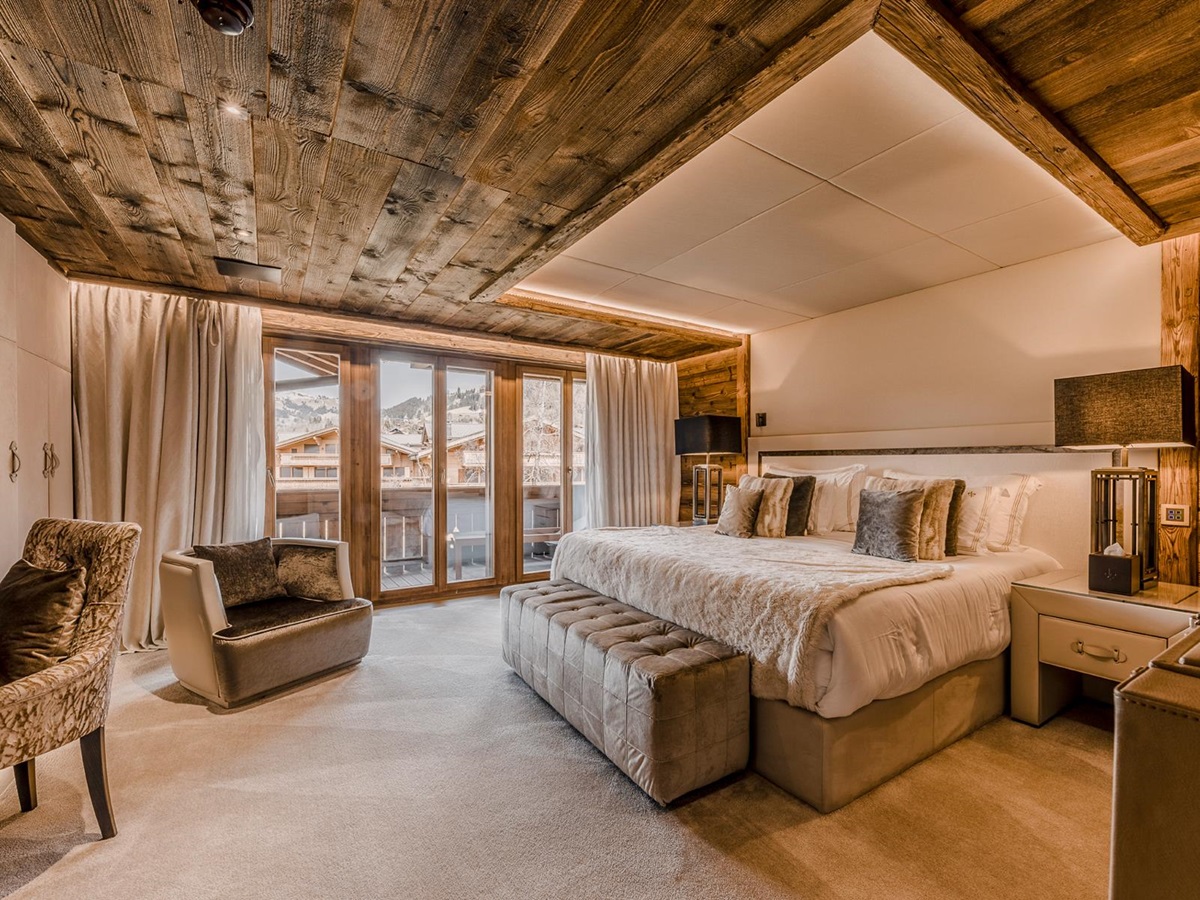 Interior residence at Ultima Hotel Gstaad in Switzerland