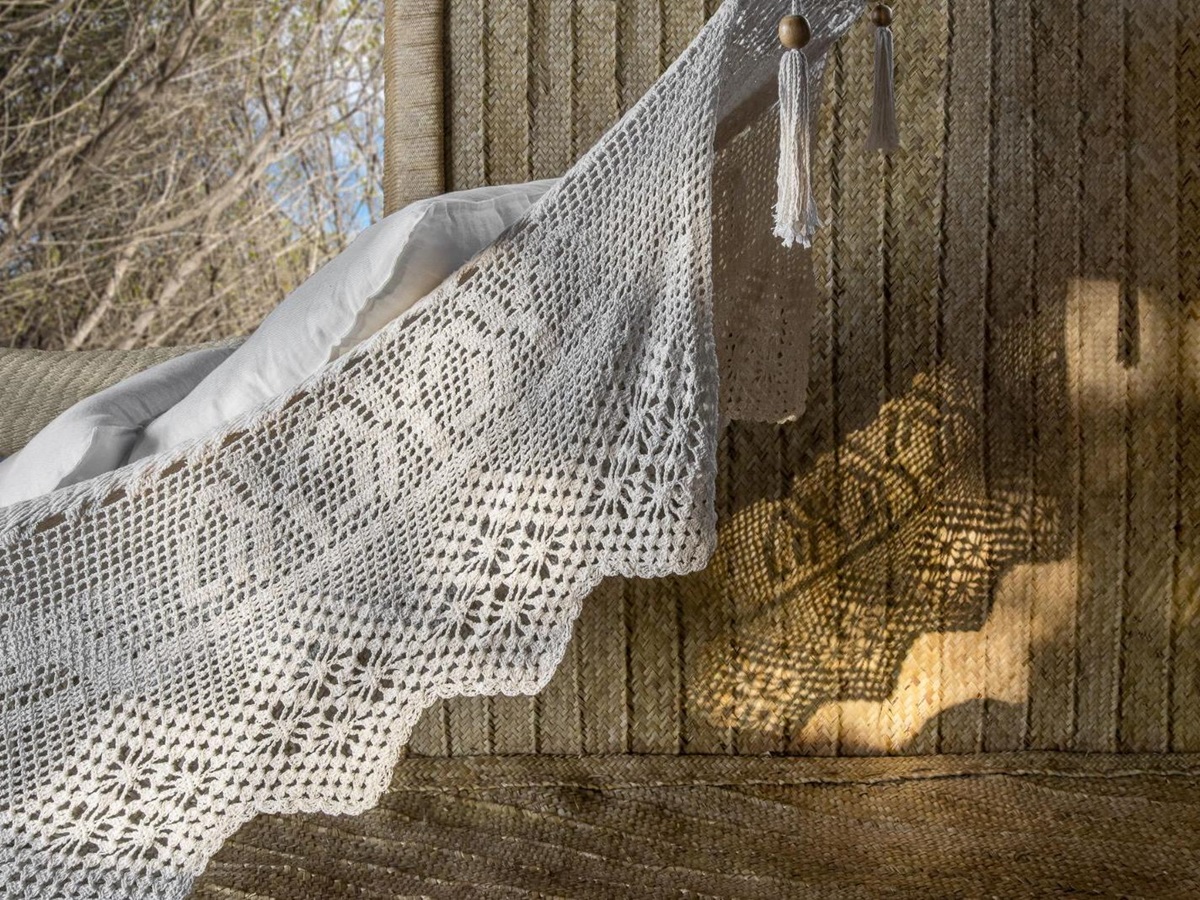 Hammock at Fanjove island in the Songo Songo archipelao in Tanzania