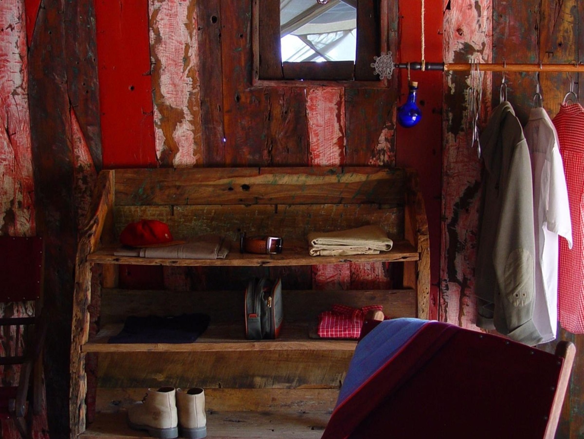 Tent interior at Greystroke Mahale in Tanzania