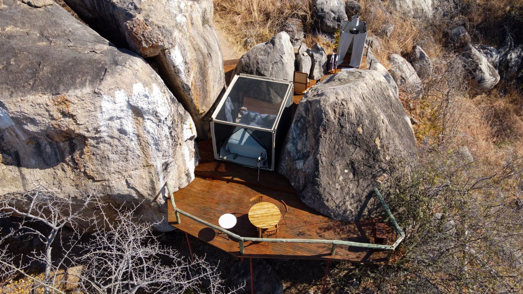 The Rock House at Ikuka Safari Camp in the Ruaha National Park