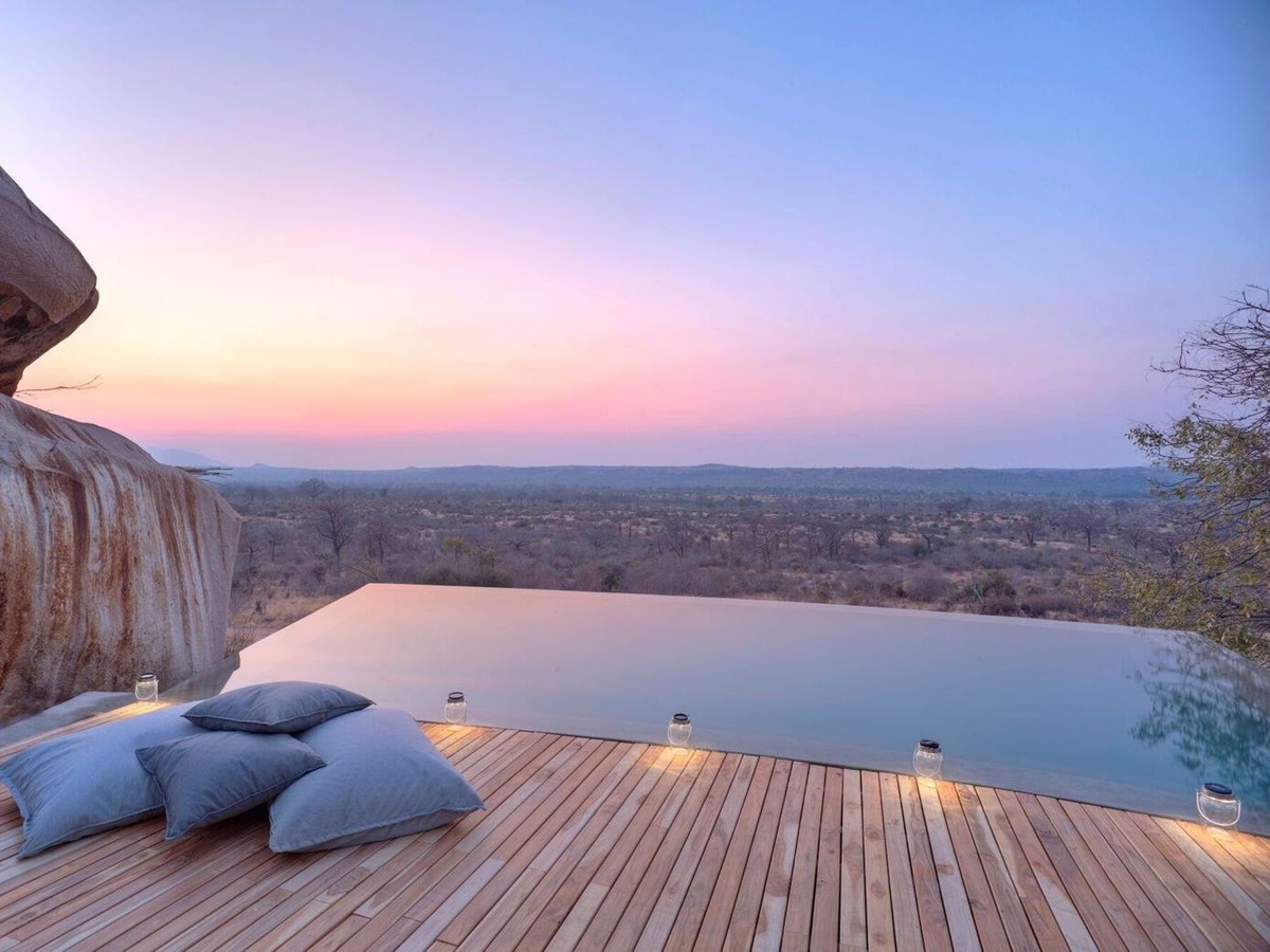 Infinity pool at Jabali Ridge, Tanzania