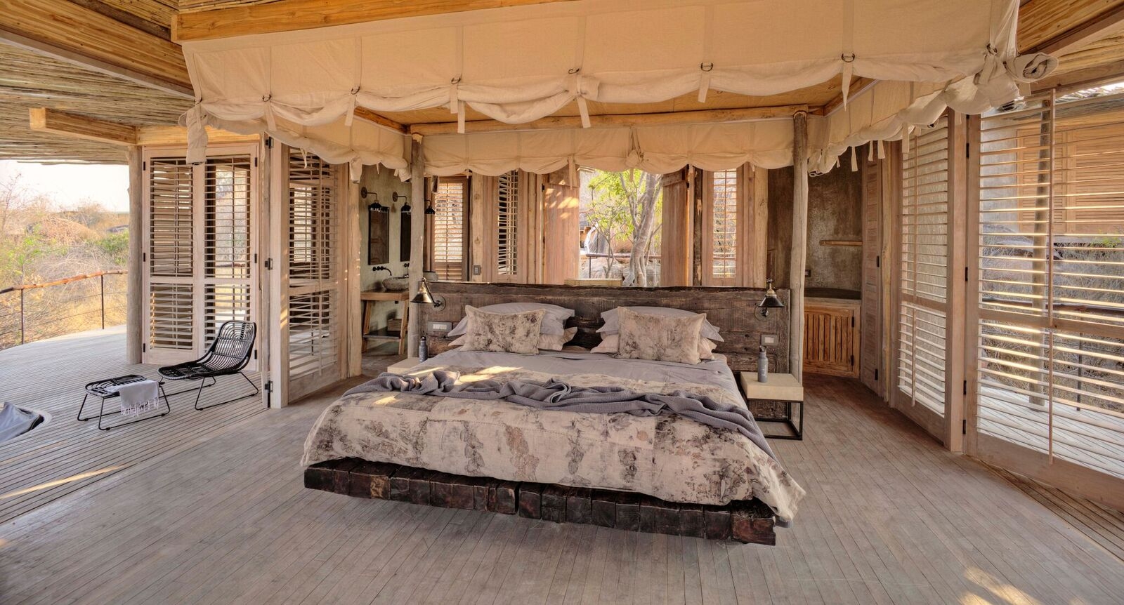 Double room with veranda at Jabali Ridge