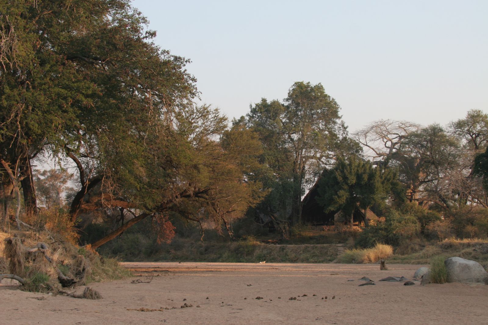 View of the camp at Jongomero in Tanzania  