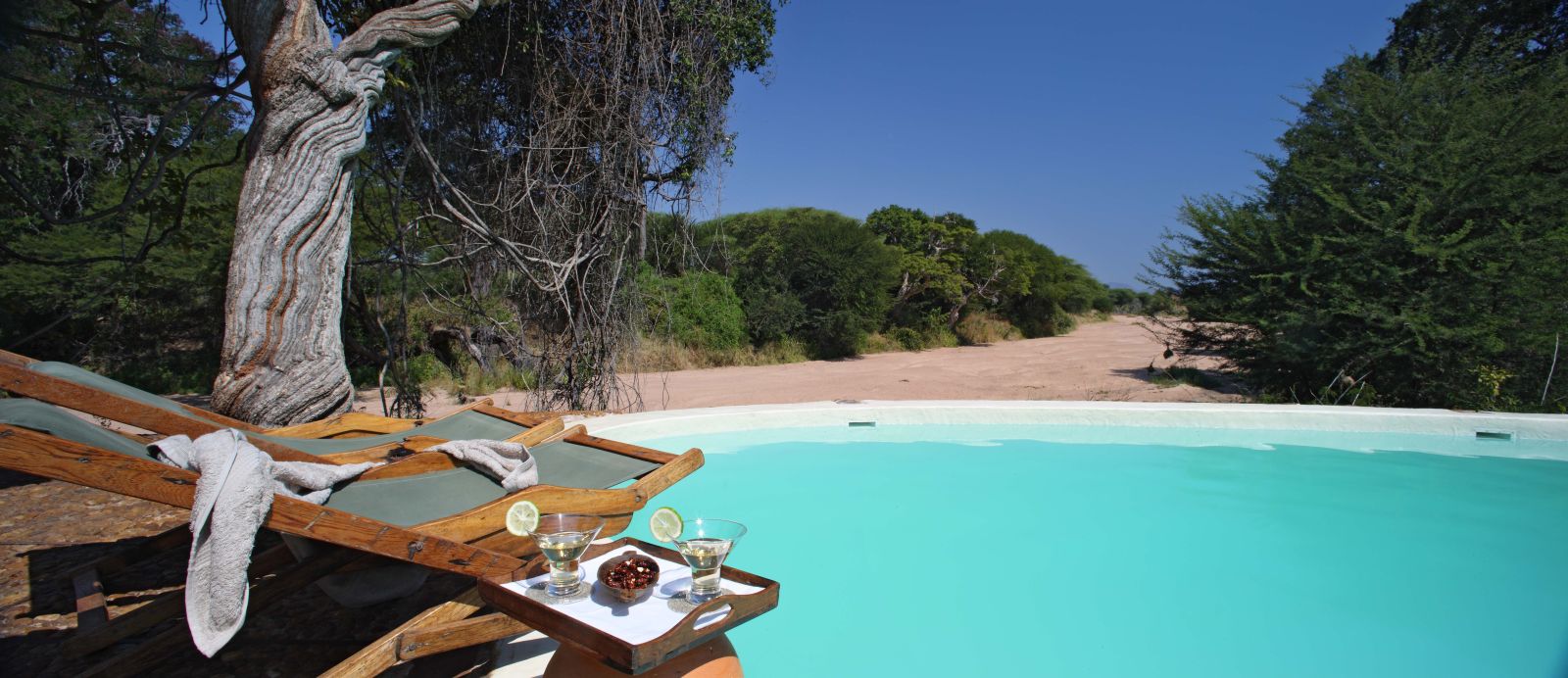 Pool at Jongomero in Tanzania  