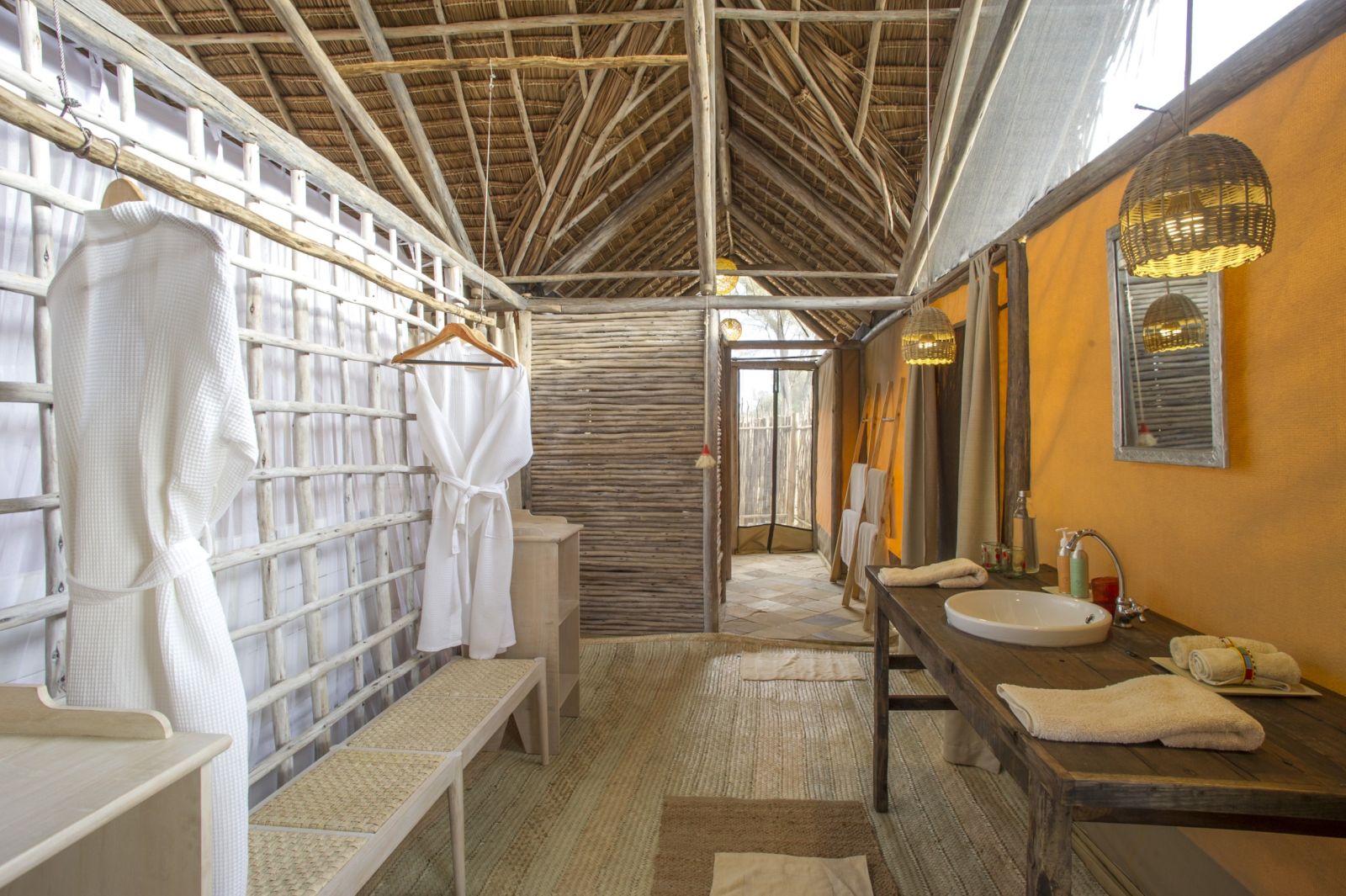 Bathroom at Kuro Tarangire in Tanzania 